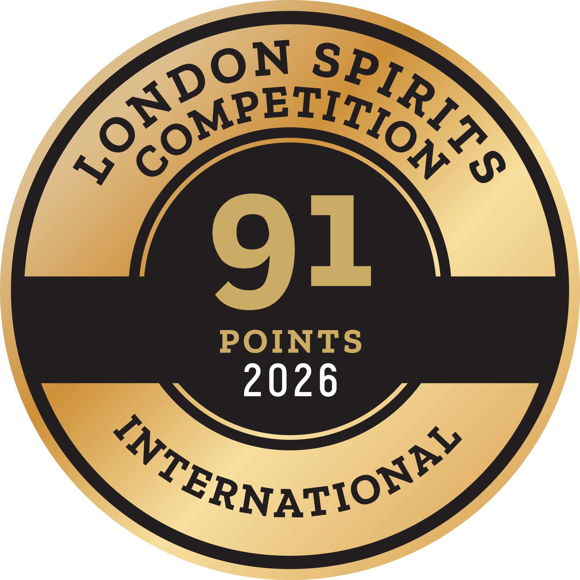 Gold Medal — London Spirits Competition 2026
