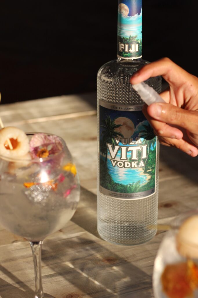 Vula Pina Twin Moons made with Vula Viti Vodka