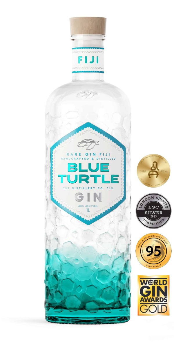 Blue Turtle Gin- Born Wild in Fiji