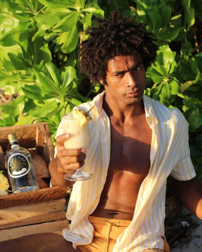 Pina Colada Cocktail crafted with KaloKalo Pure White Fiji Rum