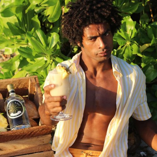 Pina Colada Cocktail crafted with KaloKalo Pure White Fiji Rum