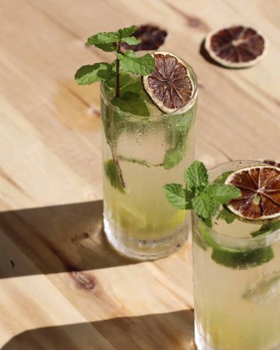 Mojito crafted with KaloKalo Pure White Rum
